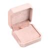 Custom Logo Velvet Octagonal Flip Top Necklace Box Mobile Necklace Holder Engagement Wedding Jewelry Display Packaging Gift Box