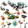 Lele Brothers Bird Paradise Building Blocks - Educational Parrot Model Jigsaw for Kids