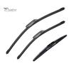 All Weather Performance Wipers 3Pcs/Set Beam Wiper Blades for Chery Tiggo 8 Plus Pro Natural Rubber MAX 2020-2024, 23"+18"+9" Front Rear Blades,