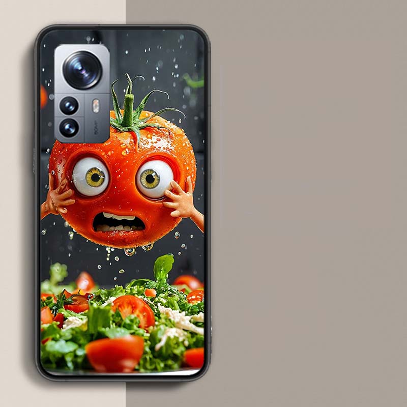 

Angry Tomatoes Phone Case For Redmi Note 15 Pro 5G 14 13 12 Pro Plus 11 11T 11E 11S 10 Pro 10S 9 9S Cover Cell Clear with Suitab Redmi Note 12 Pro 5G