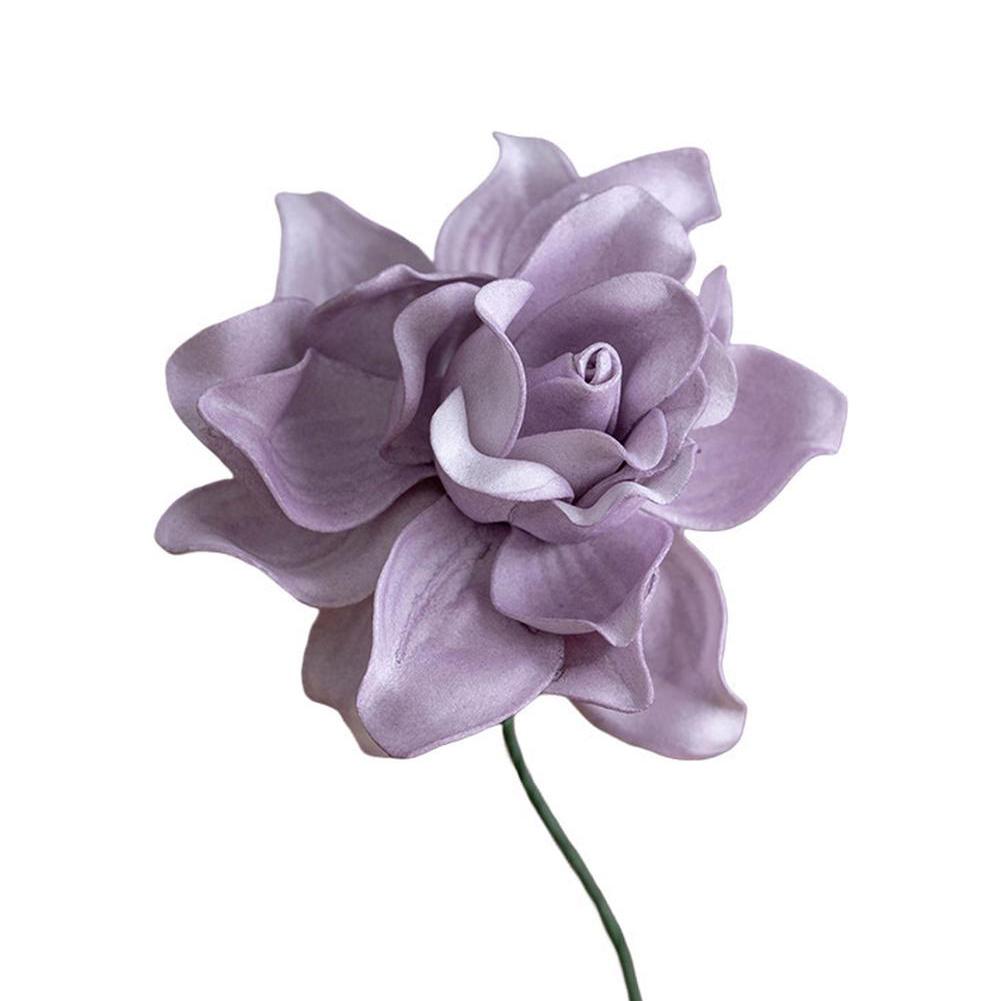 

Color Enhancement Artificial Gardenia Home Decor Vibrant Flowers Purple