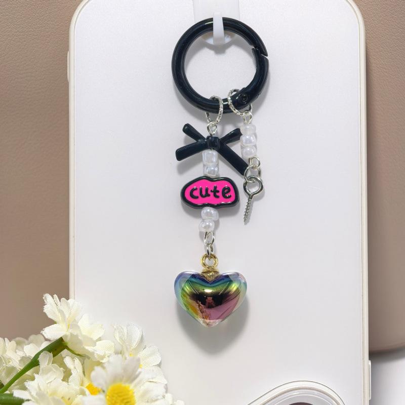 Original Pop Mart Bubble Bean Pyjama Herz Tidelope Anhänger Handy Lanyard