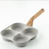 ZISIZ 4-Hole Non-Stick Egg Burger Frying Pan