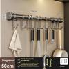Estante Montado en Pared Estante de Almacenamiento para Especias Accesorios de Cocina Estante Soporte para Cuchillos de Cocina Colgador Estante Organizador de Estantes
