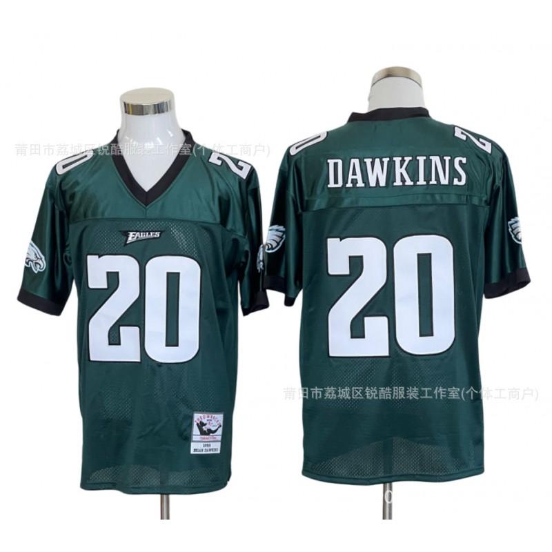 Philadelphia Eagles Retro Embroidered Football Jersey Unisex Adult Sportswear Fan Wear Casual Outfit
