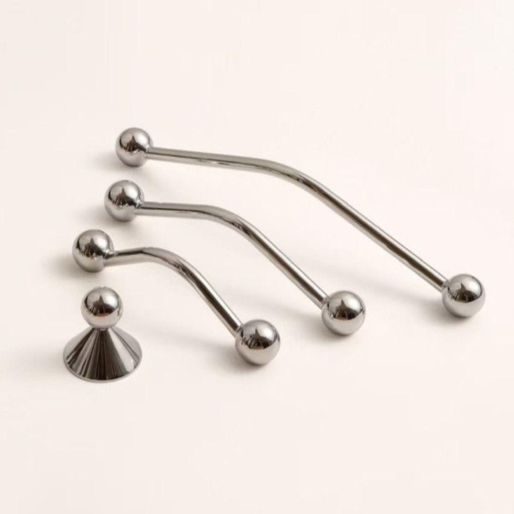 High-end Zinc Alloy Wardrobe Door Handle Single Hole Nordic Minimalist Cabinet Knob Drawer Knob Furniture Hardware
