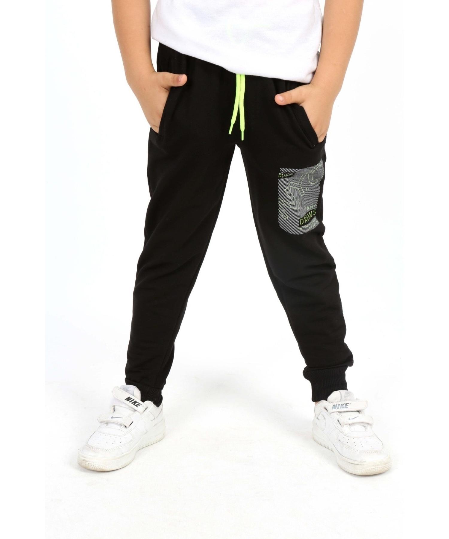 

Спортивный костюм для мальчика с узором Fleto Pocket