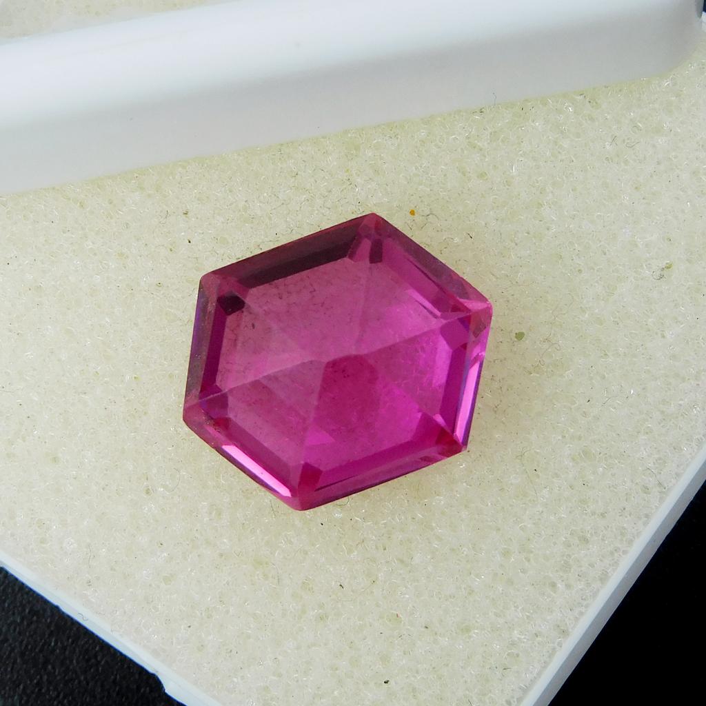 Natural Pink Sapphire Loose Gemstone Fancy Cut 11.00 ct September Birthstone for Gem Collections