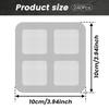 50/240Pcs Hair Drain Stickers Self Adhesive Shower Drain Protector 10x10cm Sink Drain Strainer Hair Stopper Shower Drain Cover