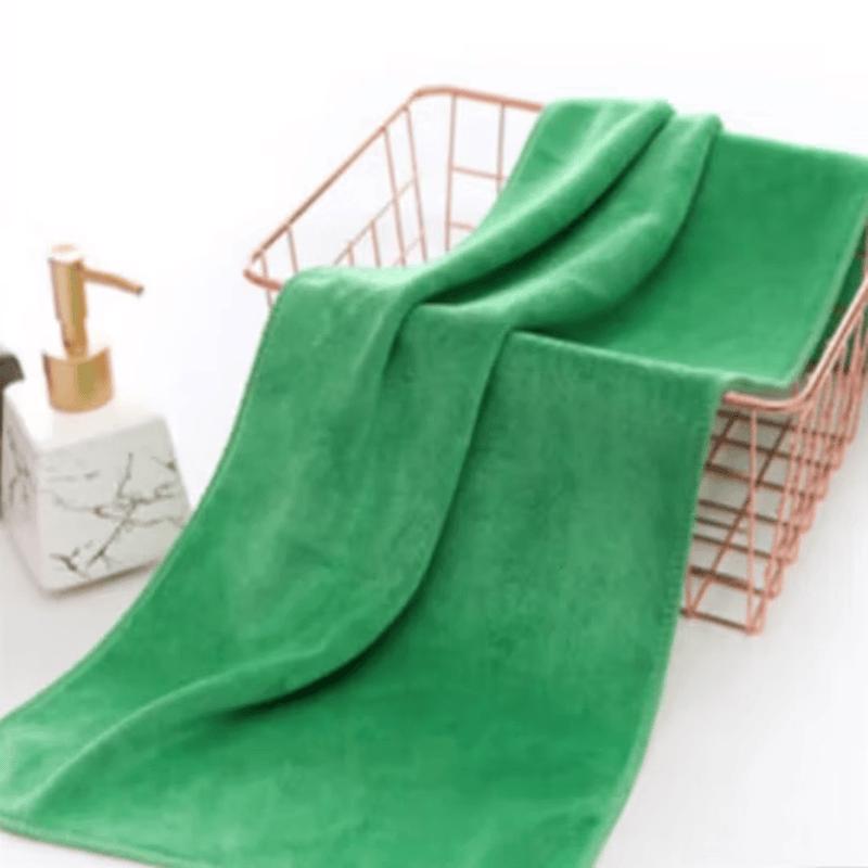 Dengjin Green Thick Microfiber Cleaning Towel 40x40 cm