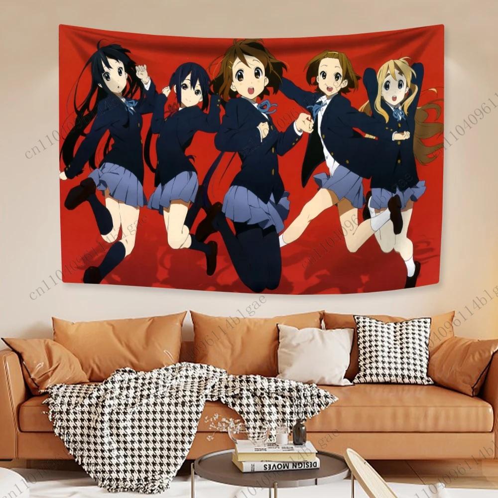 

Яркое настенное искусство в стиле аниме Очаровательный аниме декор для стен Декор для спальни Настенный декор Фоновая ткань Горячий кавайный баннер 29x37in