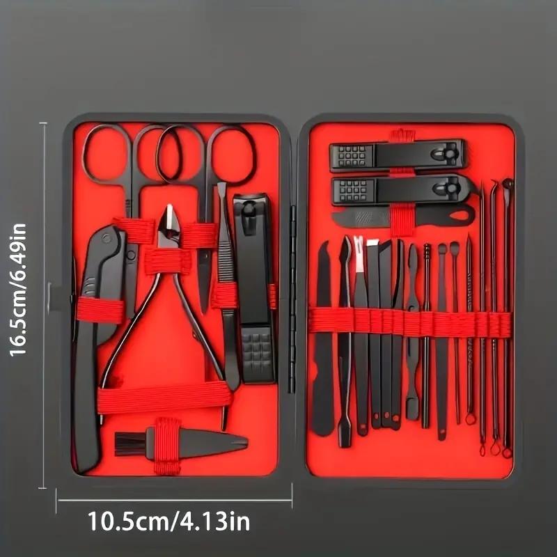 Professional Nail Clippers Kit – Sharp, Lightweight, & Sturdy; Precision Manicure & Pedicure Tools for Men and Women