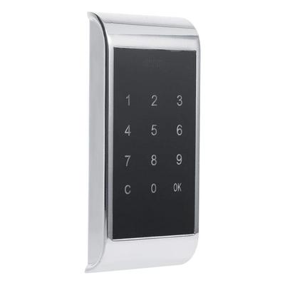 Touch Button Door Lock, Digital Lock, Electronic Lock, Touch Password Key Unlock, PIN Code, Security, Home, Office, Factory, Apartment (Silver)