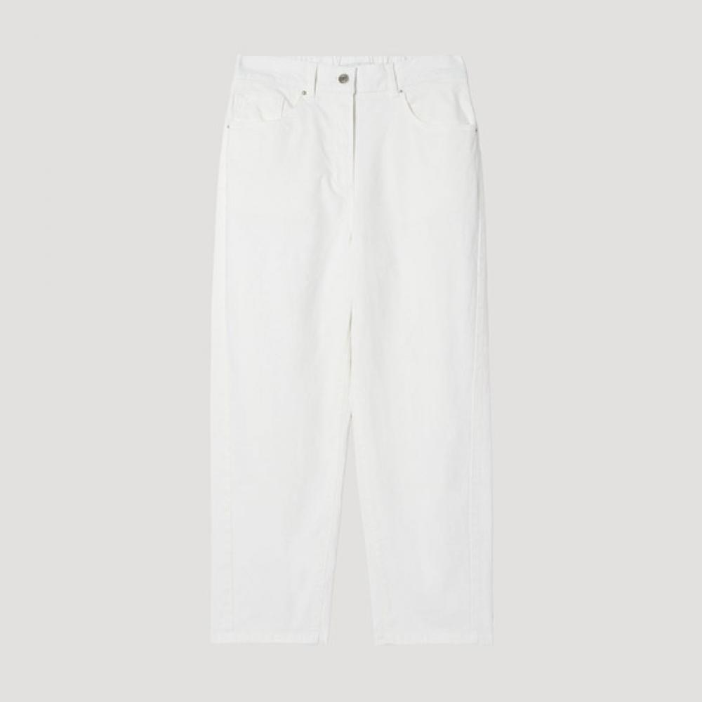 

[She S miSS] Back Banding Wide Baggy Denim pantS SSmSlp22060 Ow off-white/66