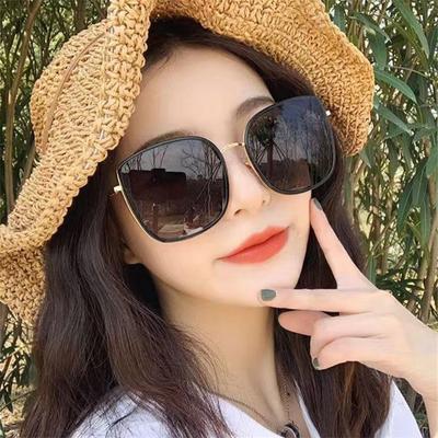 Fashion Square Sunglasses Women Non-polarized Outdoor Sunscreen Fishing Sun Glasses