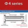 1Set M3 Positioning Pin Flat Head Plug Pin Set Durable Pin Shaft Cotter