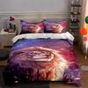 Lion Cosmic Artwork Bedding Duvet Cover Sets Duvet Covers Pillowcases Gifts (1 * Duvet Cover 2 * Pillowcases, Without Duvet Insert)