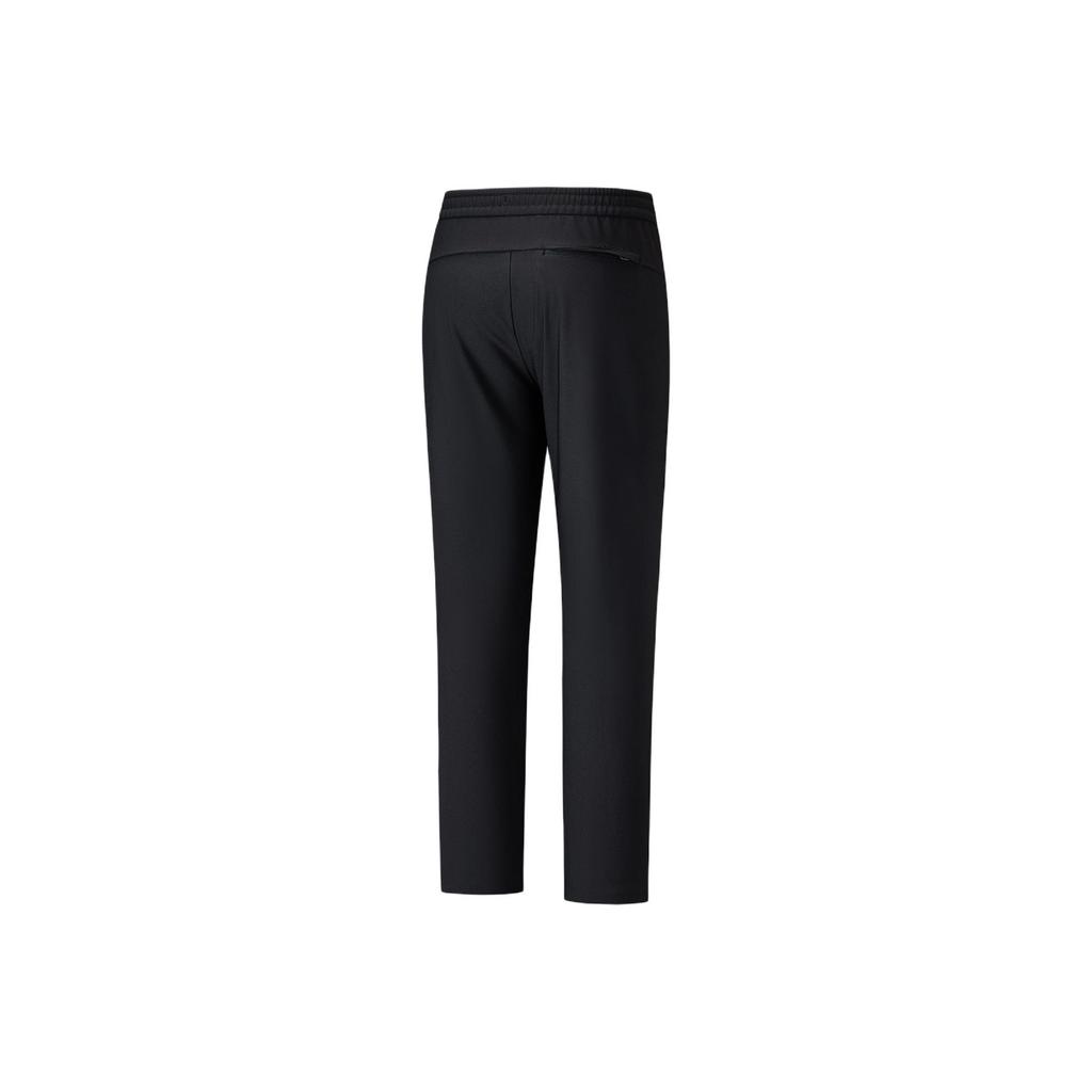 Anta Champion All-Weather Series Solid Color Soft Breathable Versatile Fashion Sports Long Pants Men Bottoms 152540301-1