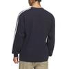 adidas Essentials Plus Loose Fit Long Sleeve Cuffed Striped T-Shirt Men Tops KF3729