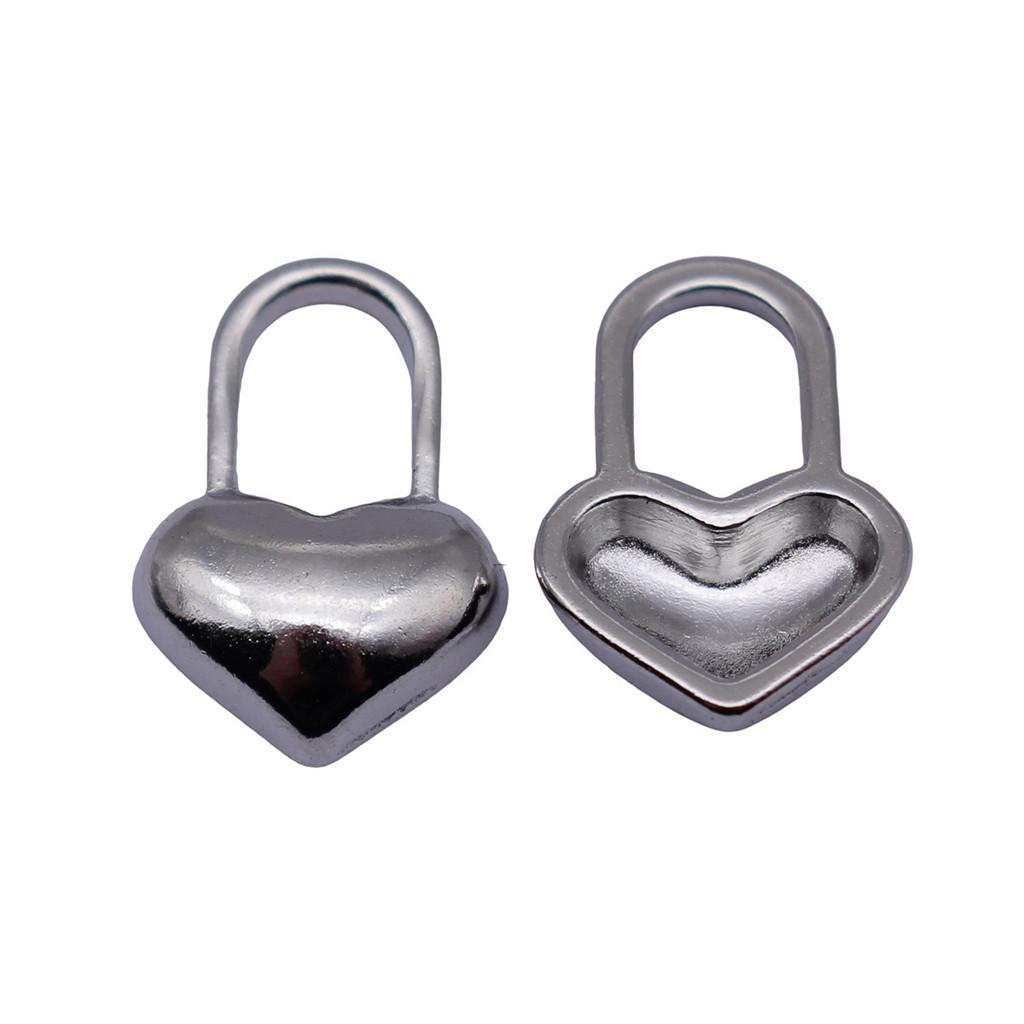 Key Charms Multi Color Alloy Locks Pendants For Romantic Themed Jewelry
