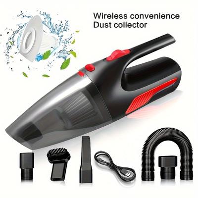 Ev tipi araç çift kullanımlı yüksek güçlü araç temizleyici USB şarjlı kablosuz mini ev tipi araç el tipi elektrikli süpürge