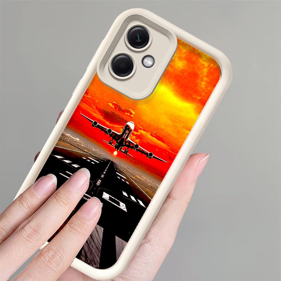Aircraft Cool Phone Cover Case for Xiaomi Poco F8 C51 X3 Pro X3 NFC C61 C50