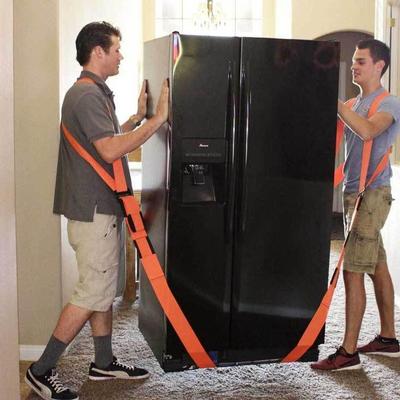 Labor-Saving Shoulder-Mounted Furniture Moving Straps