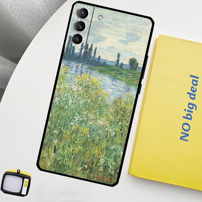 

Claude Monet Cool Phone Case For Samsung Galaxy S26 S24 Ultra S20 S21 S22 S23 Plus S10 S24 FE S25 Ultra Cover Galaxy S26