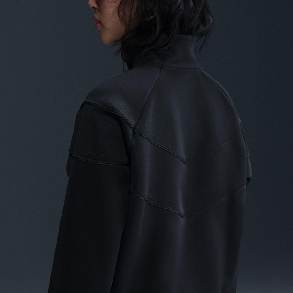 Nike W Wr Poly Knit Jkt Hj0976 010blk Wht