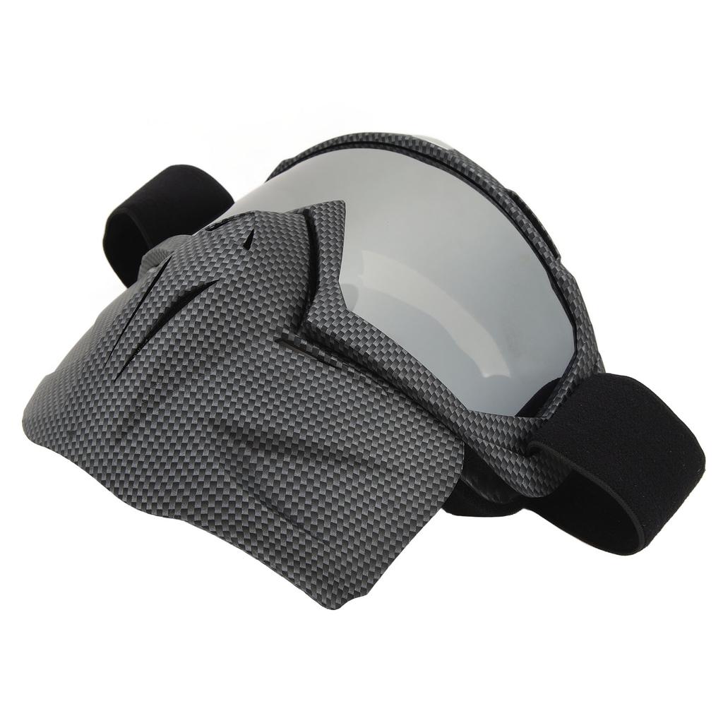 Motorcycle Face Mask Goggles Dust Wind UV Proof Riding Glasses Closed Removable Protective Glasses