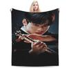 Cha Eun Woo Flannel Blanket Winter  Warm Soft Throw Blanket for Child Home Decor Fluffy Bedspread Sofa Bed Cover
