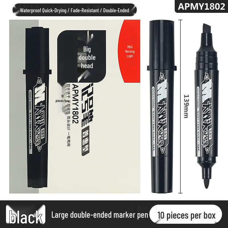 M&G Double-Ended Permanent Marker Pen