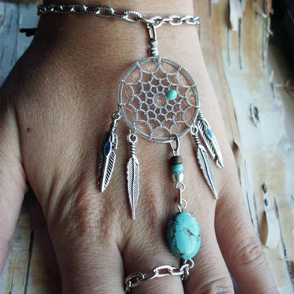Pulsera de Luna Triple Diosa Luna Creciente Wicca Bruja Pentáculo Amuleto Joyería para Mujeres