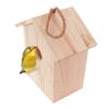 1pcs See Through Design Window Bird House Suction Cup Mount Transparent Bird House  Outdoor Decor