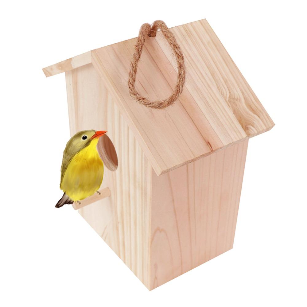 1pcs See Through Design Window Bird House Suction Cup Mount Transparent Bird House Outdoor Decor