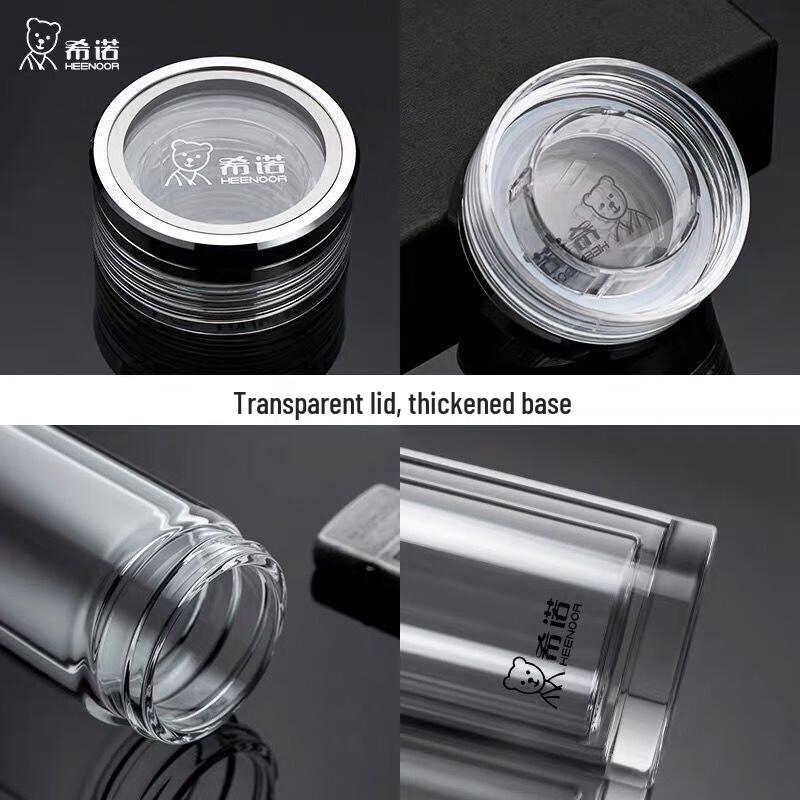 Zhi Shi Double Wall Glass Travel Mug