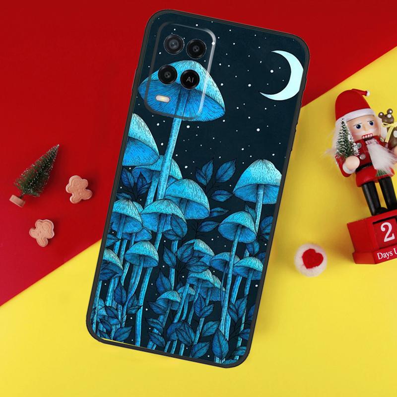 Weird Trippy Mushroom Case For Oppo A5 A6 Pro A15 A57 A17 A54 A74 A94 A76 A16 A96 A40 A60 A80 A18 A38 A58 A78 A98