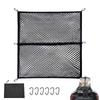 Rloao Cargo 120x120cm High Large Rooftop Cargo Secures Prevents and More Six Carabiners and a Storage High-Elasticity Net, (Max 240x240cm),