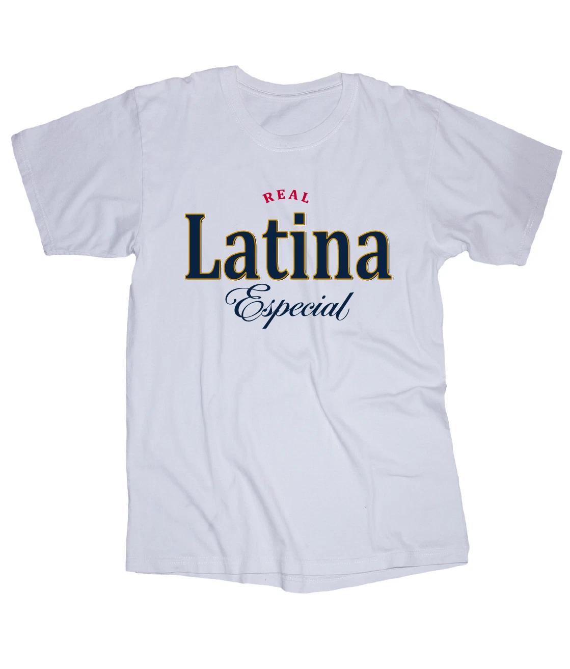 

Latina Especial White Ringspun T-shirt S