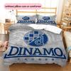 GNK Dinamo Zagreb Football Club  Pattern Bedding Quilt Set  Home Decoration  Gift (1 * Duvet Cover + 2 * Pillowcase  Without Core)