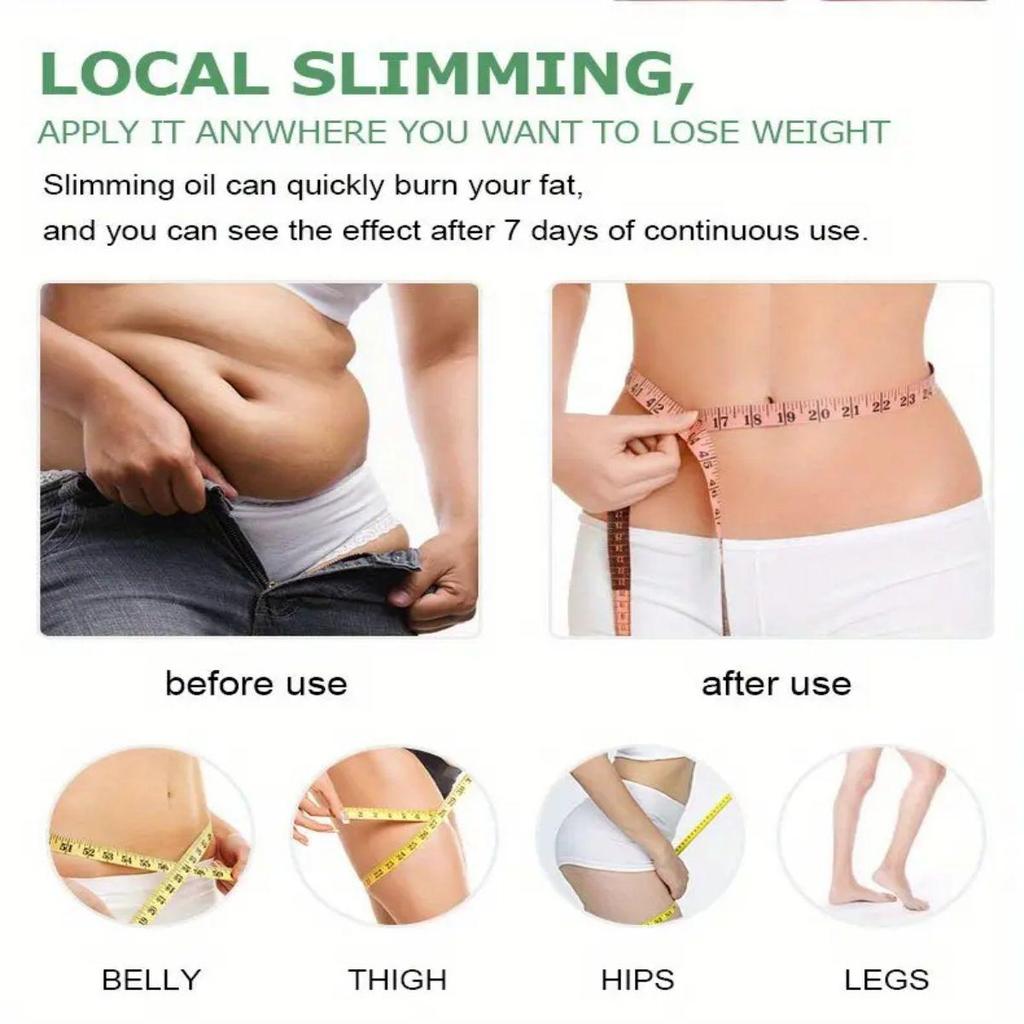 Slimming cream, fat heat burning, anti-cellulose gel, weight loss and weight loss, mild and non-irritating
