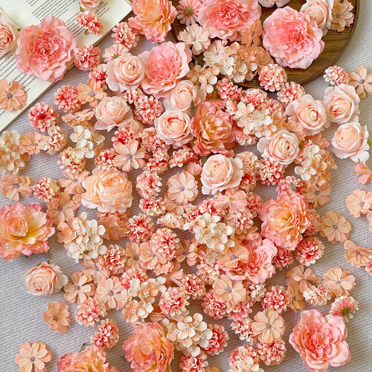 Ancient Style DIY Flower Hairpin Kit: Handmade Decorative Flower Head for Coffee Table or Hair Accessories.
