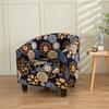 Spandex Stretch Tub Chair Cover Club Chair Cover Bar Small Sofa Slipcovers Bar Counter Couch Slipcover With Seat Cushion Covers