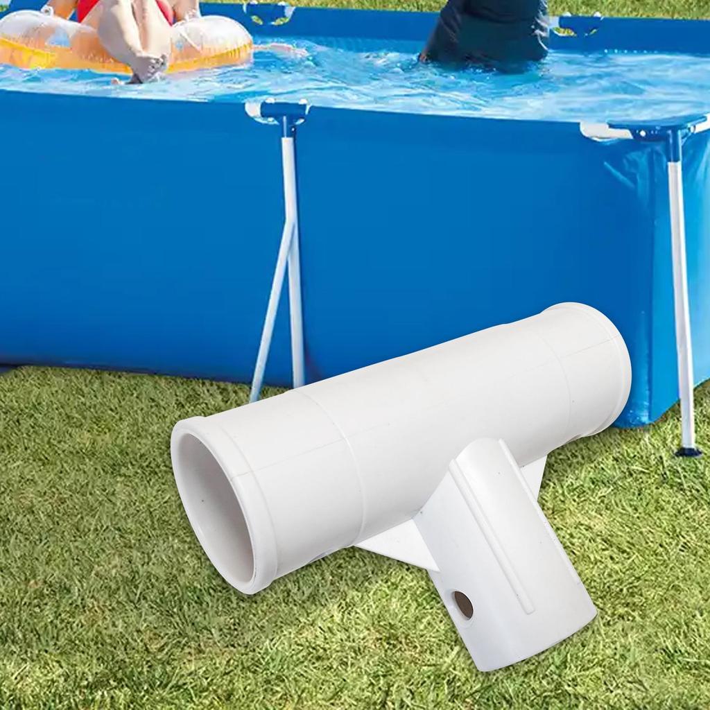Schlauchadapter Pool T-Stück T-Verbindung Einfache Installation für 28273 Geformte Kupplung Schwimmpumpe