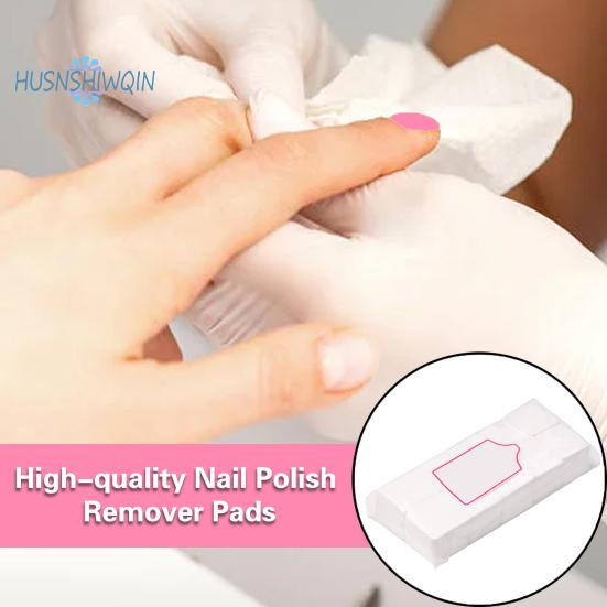1000Pcs Lint-Free Nail Wipes Absorbent Gel Polish Remover Pads Soft Glue Cleaning Eyelash Extension Accessories