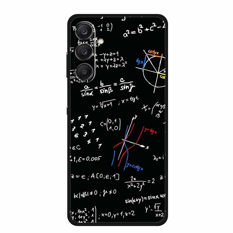 For Samsung Galaxy A36 5G Case Soft Silicone Cover Black Bumper TPU Phone Cases For Samsung A36 Case A 36 5G Funda Back Cover