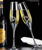 Kristallblase Sektglas Rotweinglas Set Hochzeitsgeschenk Transparentes Glas Hoher Fuß Rotweinglas Weingläser Weinglas