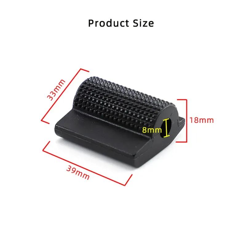 Motorcycle Shift Lever Cover Universal Motor Gear Shifter Pedal Shoe Protector Rubber Cover Anti-skid Foot Peg Motor Accessories