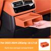 For Leading Ideal LiXiang 2023 2024 L6 L7 L8 Rear Air Outlet Silicone Storage Box Interior Accessories