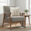 Home Decor Hand-woven Bohemian Macrame Pillow Cover with Tassel Square Sofa Cushion Cover Pastoral Washable Pillowslip Cafe